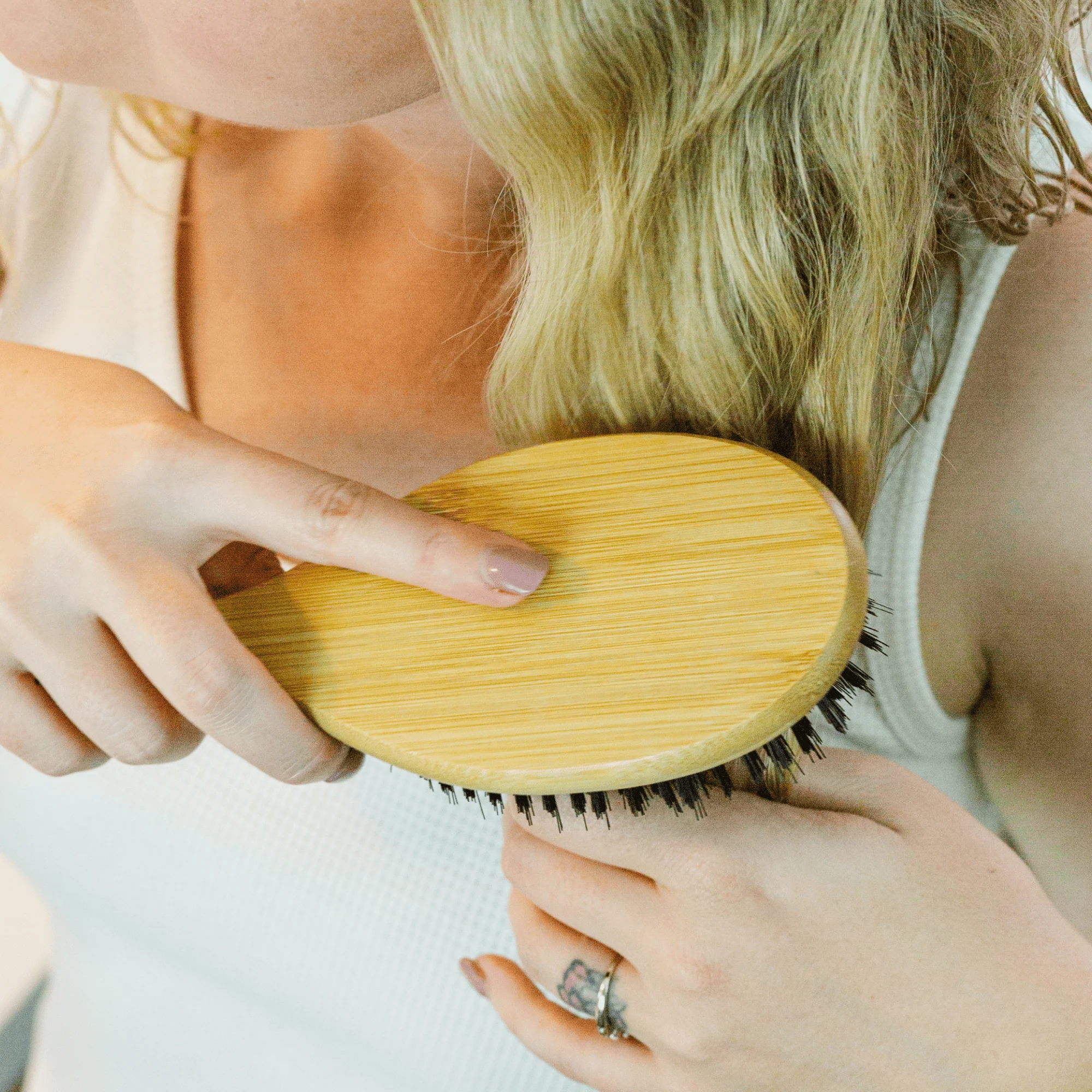 100% Boar Bristle Hair Brush - Image 6