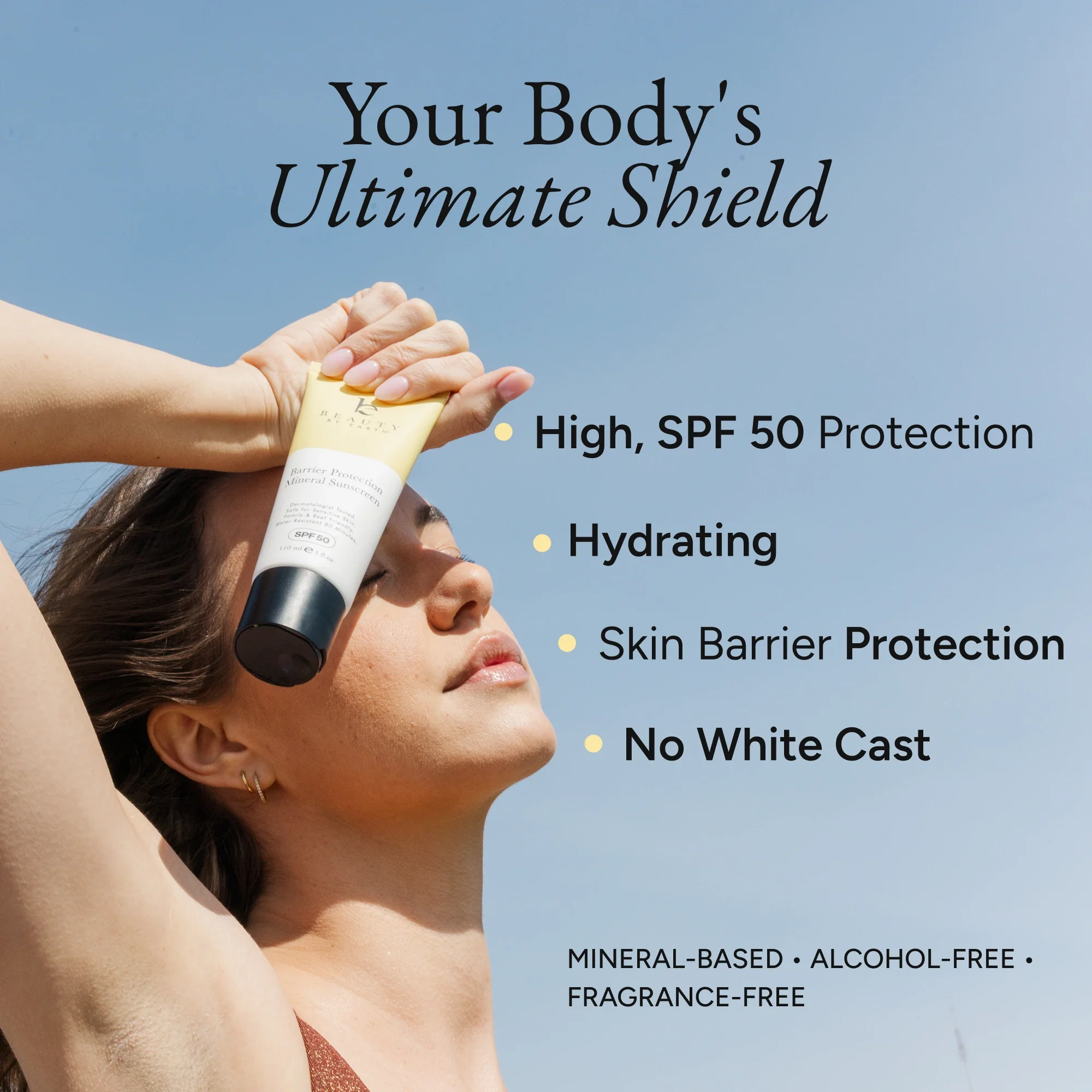Barrier Protection Mineral Body Sunscreen (SPF 50) - Image 4