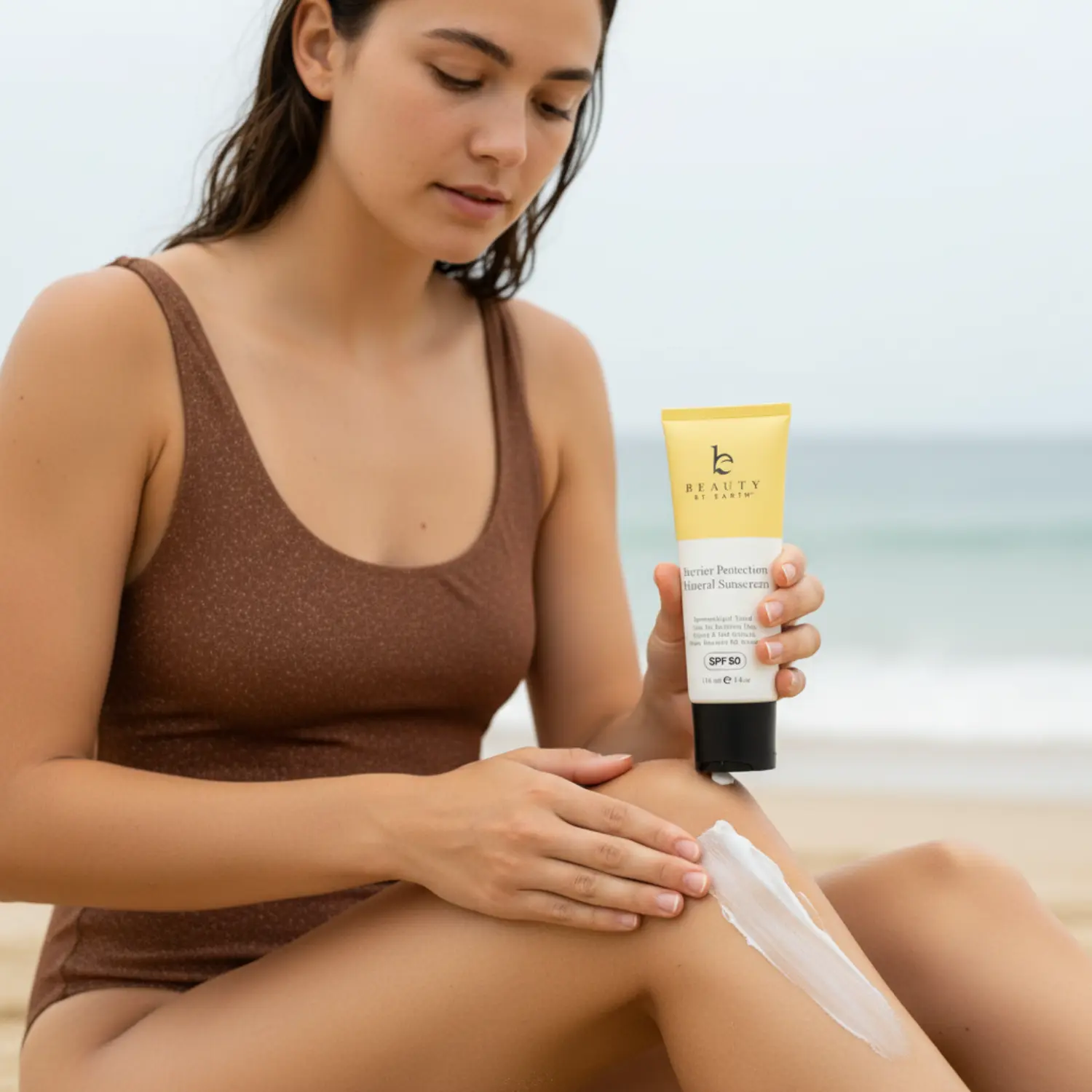 Barrier Protection Mineral Body Sunscreen (SPF 50) - Image 7