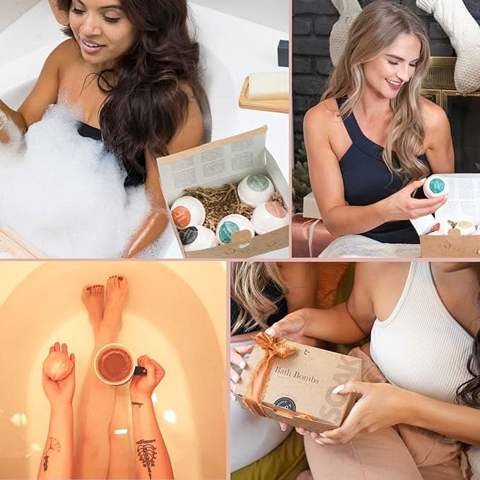 Bath Bomb Gift Set - 6 Pack (SECRET DEAL) - Image 5