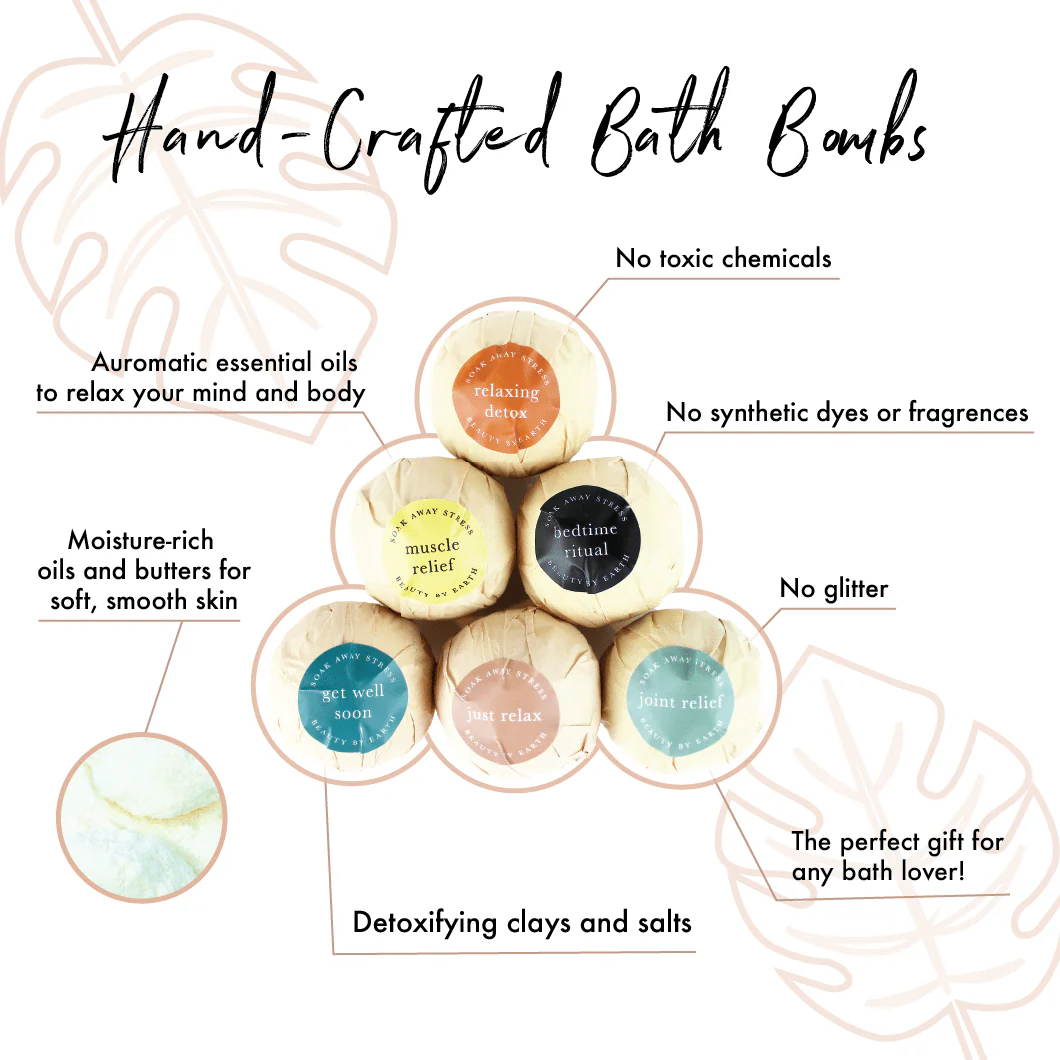 Bath Bomb Gift Set - 6 Pack (SECRET DEAL) - Image 6