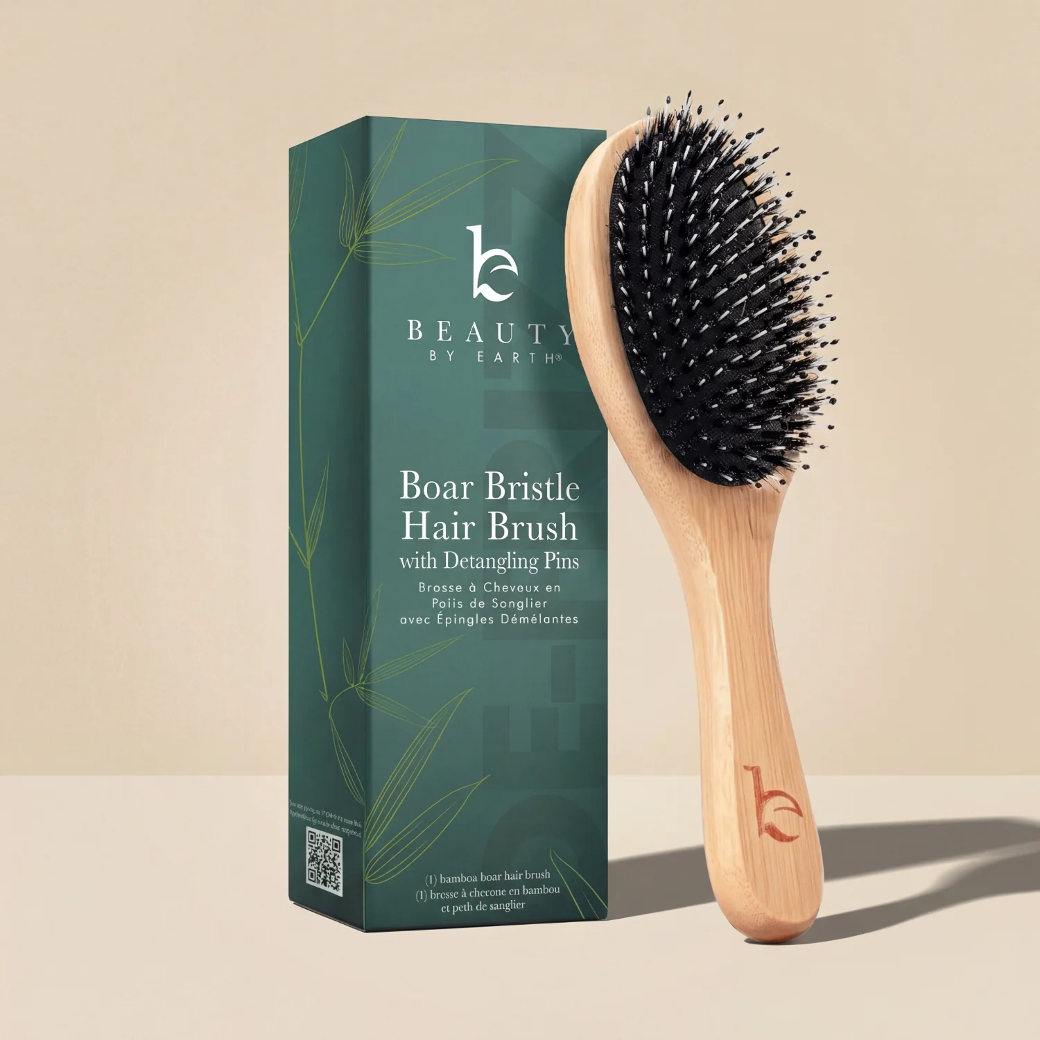Boar Bristle Hair Brush