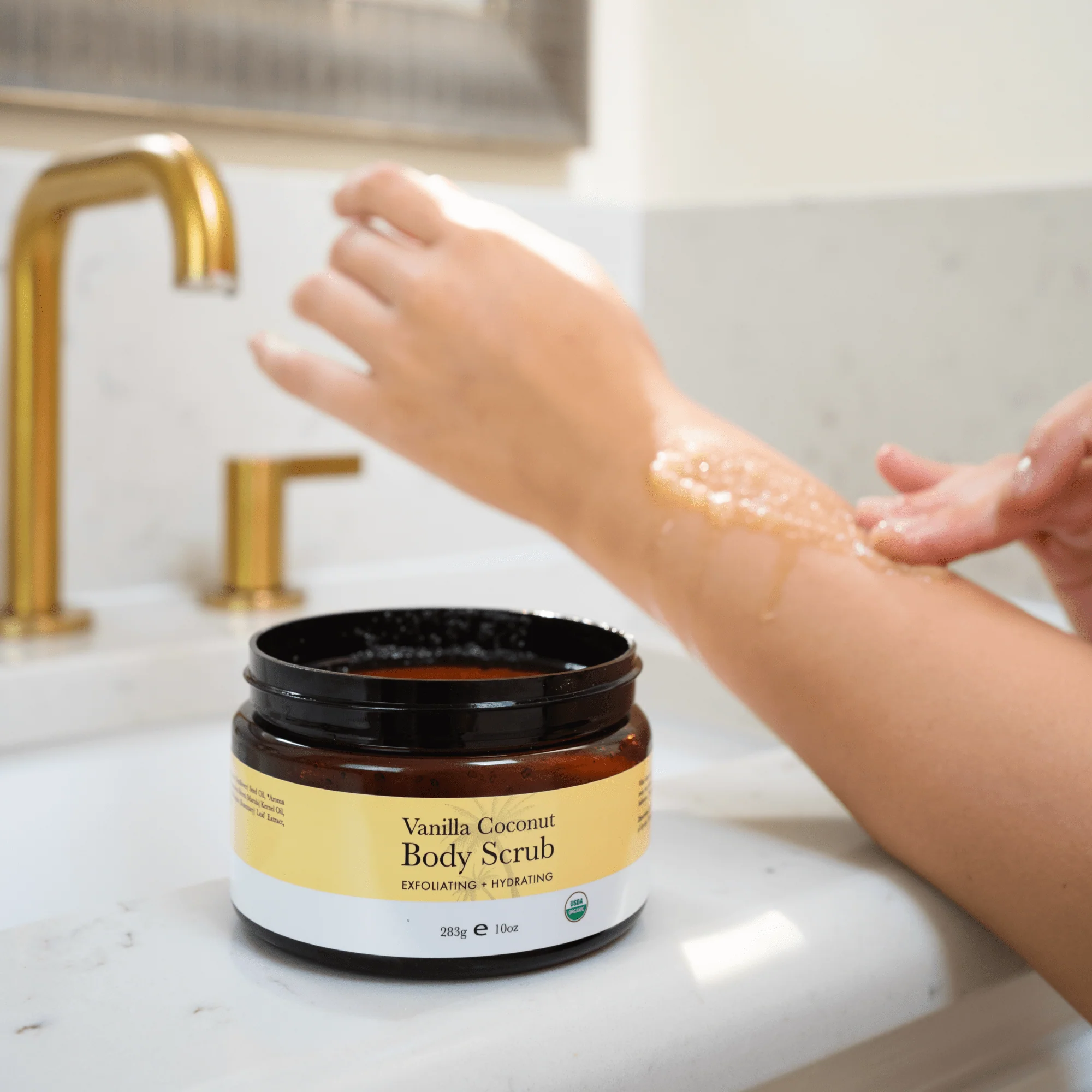 Body Scrub Vanilla Coconut - Image 4