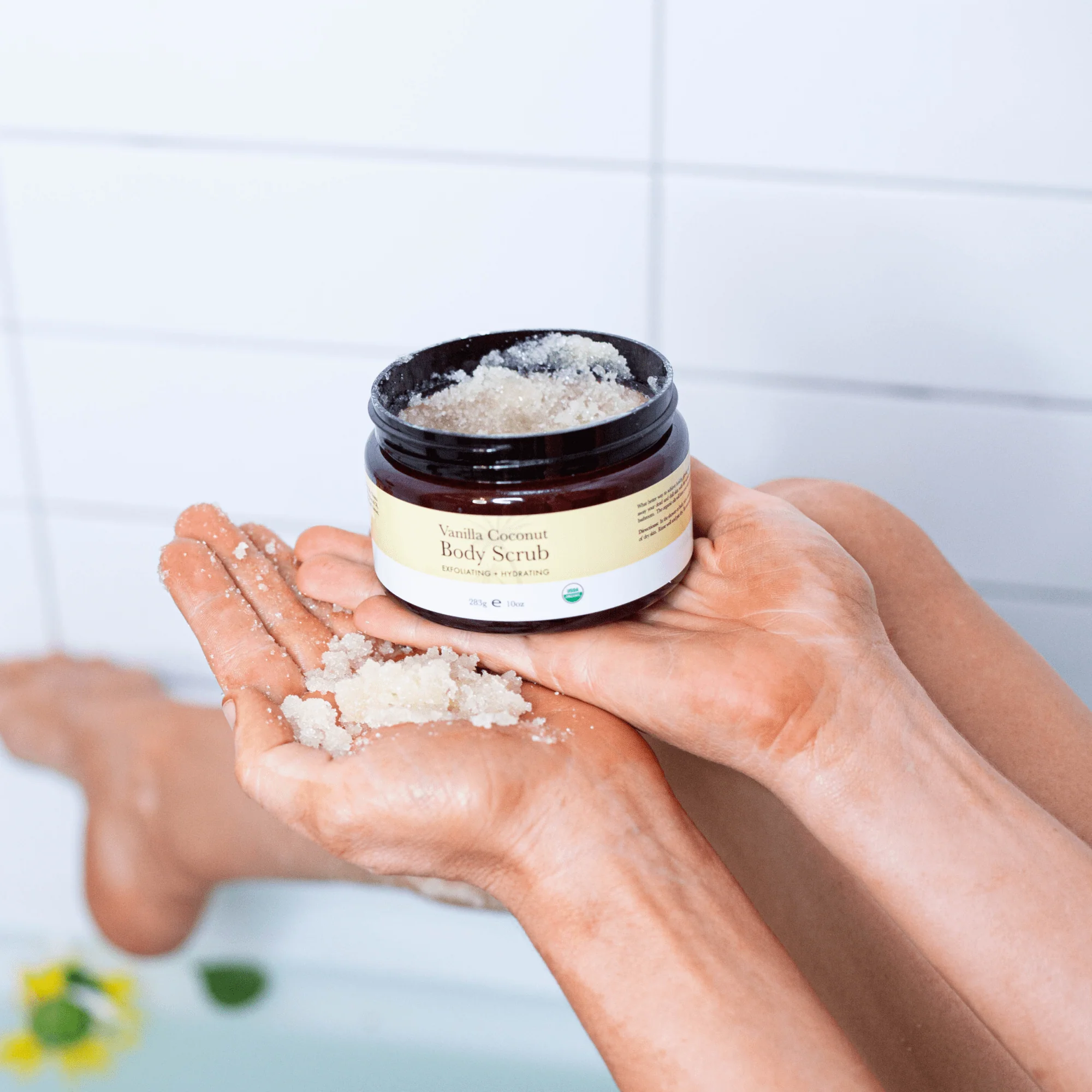 Body Scrub Vanilla Coconut - Image 6