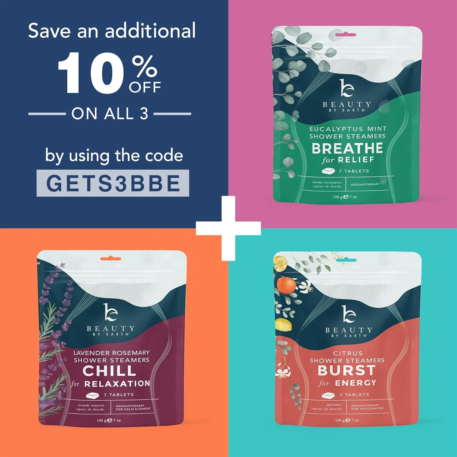 CHILL - Shower Steamers (7-Pack) - Image 8