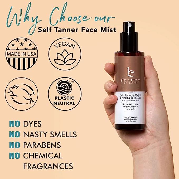 Self Tanning Water Bronzing Face Mist | (APP) - Image 21