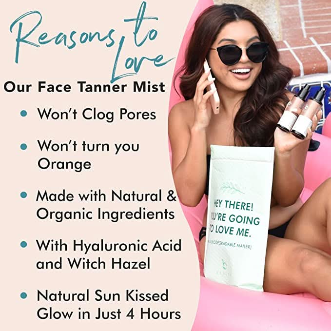 Self Tanning Water Bronzing Face Mist | (APP) - Image 8