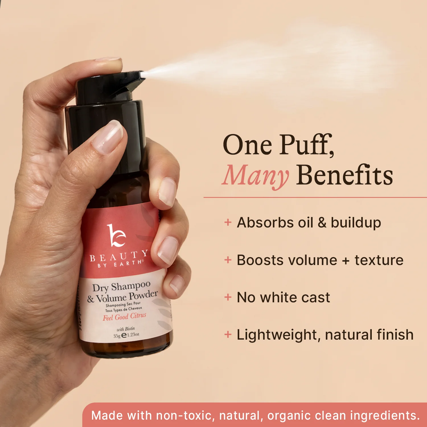 Dry Shampoo & Volume Powder (Feel Good Citrus) - EC - Image 7
