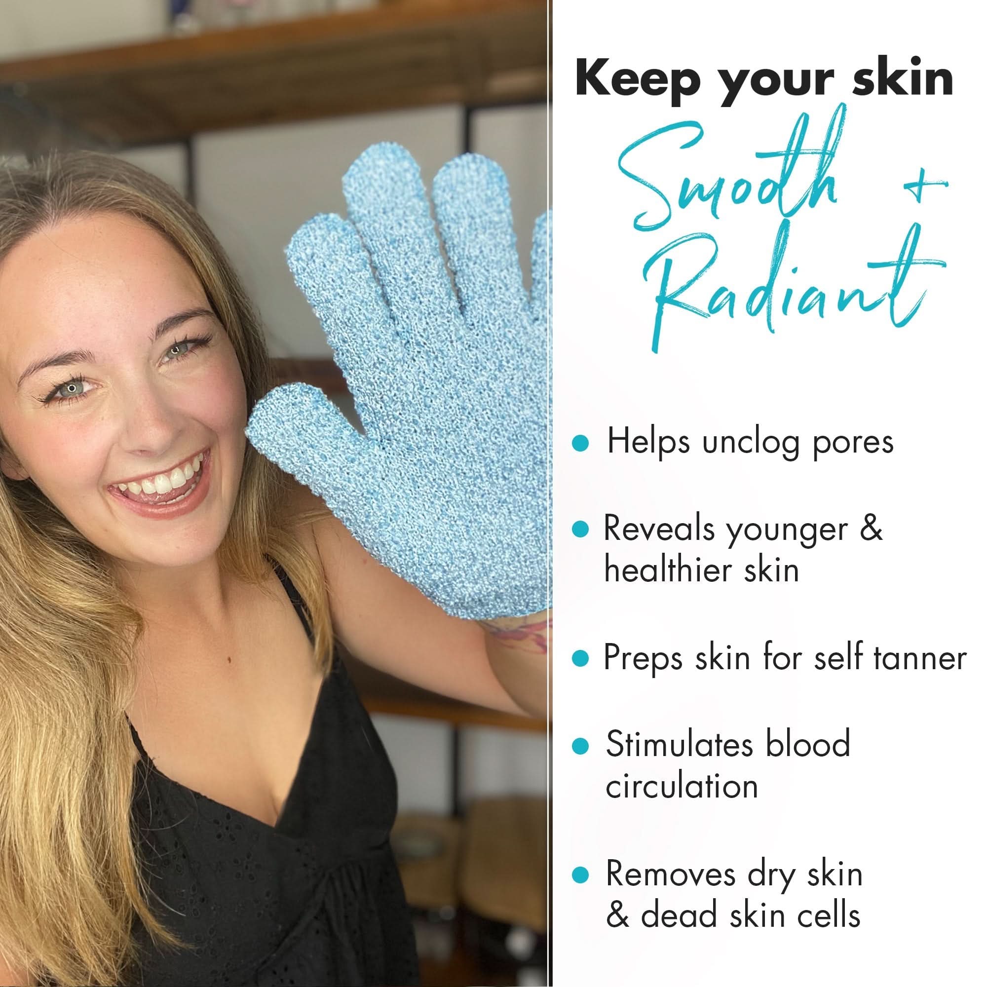 Exfoliating Gloves (Heavy Exfoliation) - (SECRET DEAL) - Image 2