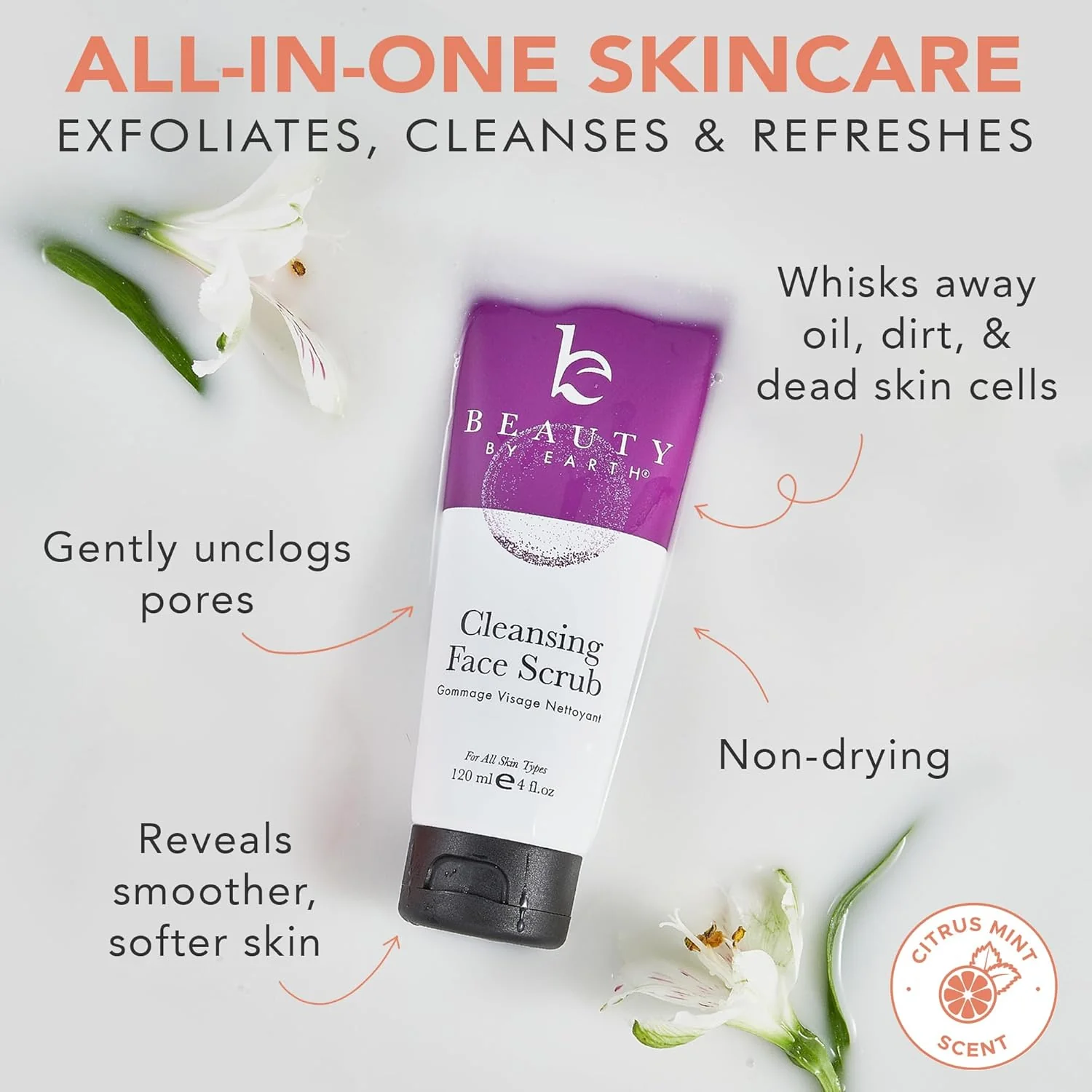 Facial Scrub - Superfruits & Calendula (Travel Size) - Image 6