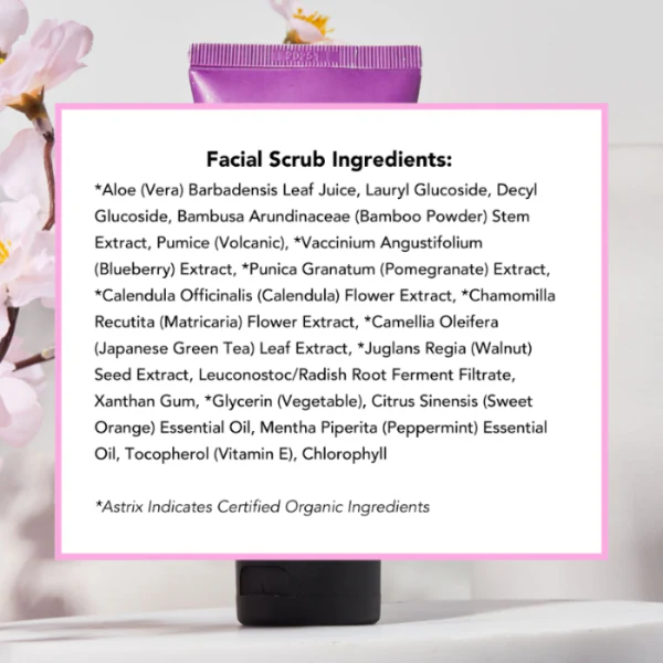 Facial Scrub - Superfruits & Calendula (Travel Size) - Image 8
