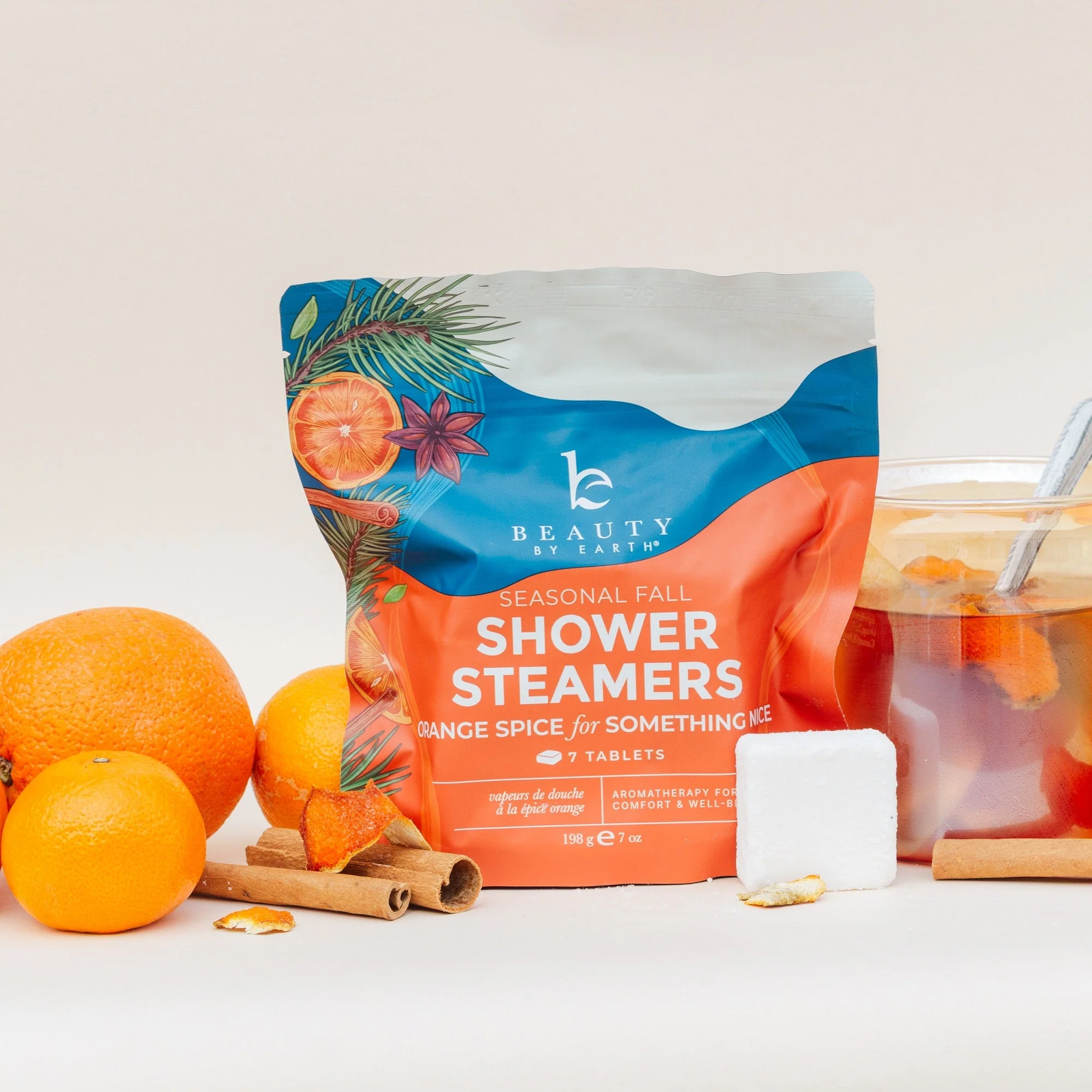 Orange Spice Shower Steamers -7 Pack (Limited Edition) - Image 4
