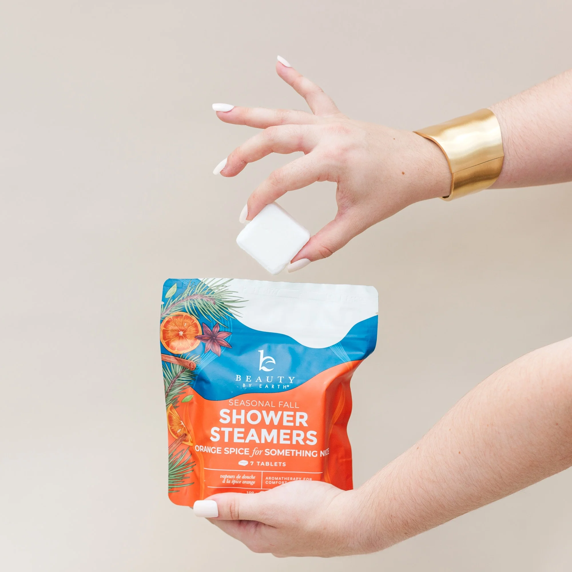 Orange Spice Shower Steamers -7 Pack (Limited Edition) - Image 5