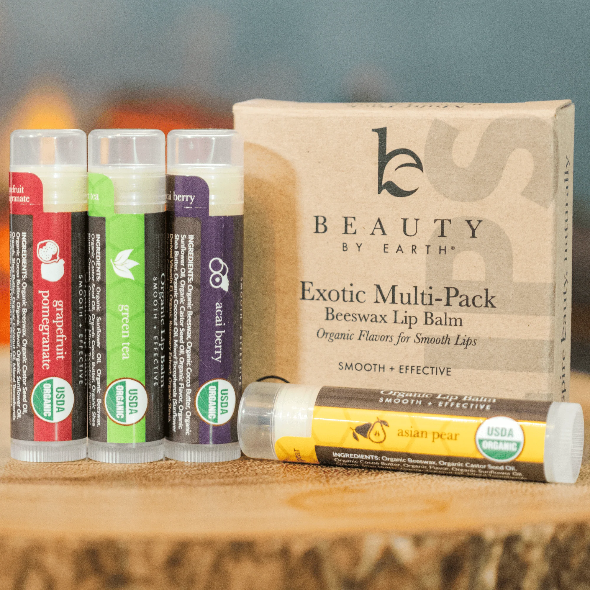 Organic Superfruit Lip Balm - (4 PACK) - Image 7