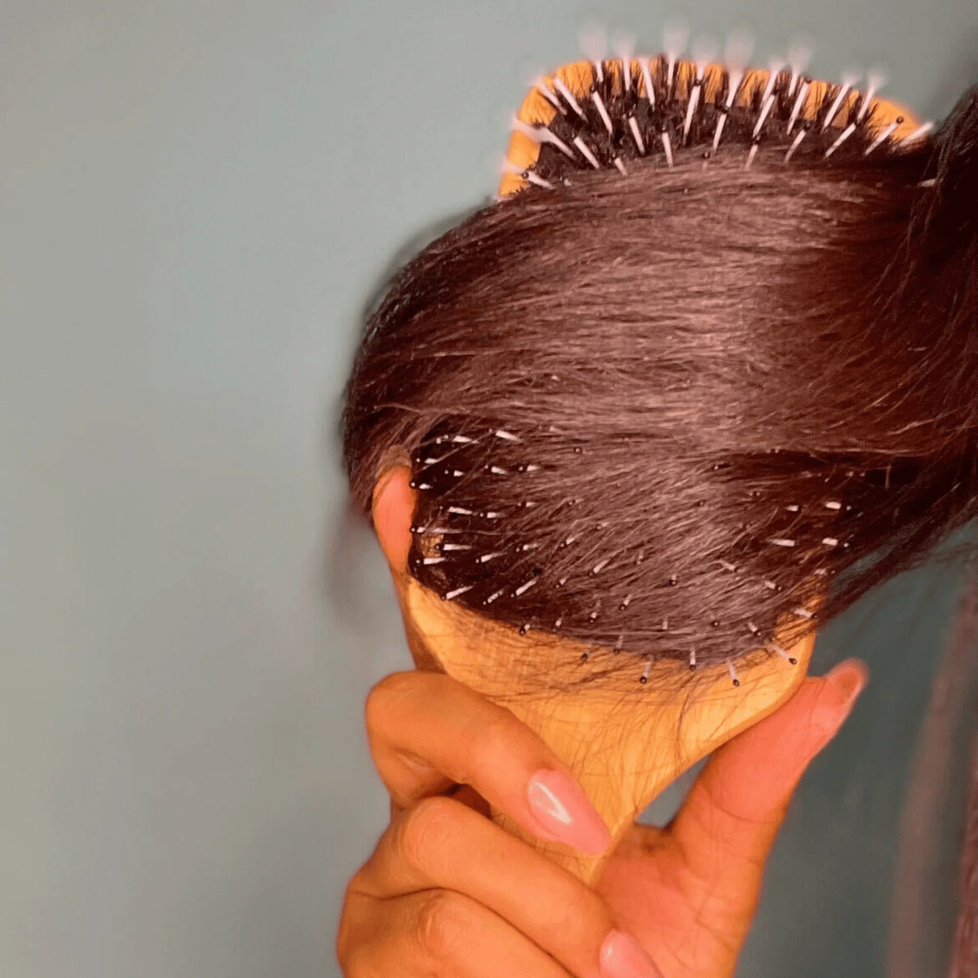Paddle Boar Bristle Hair Brush - Image 6