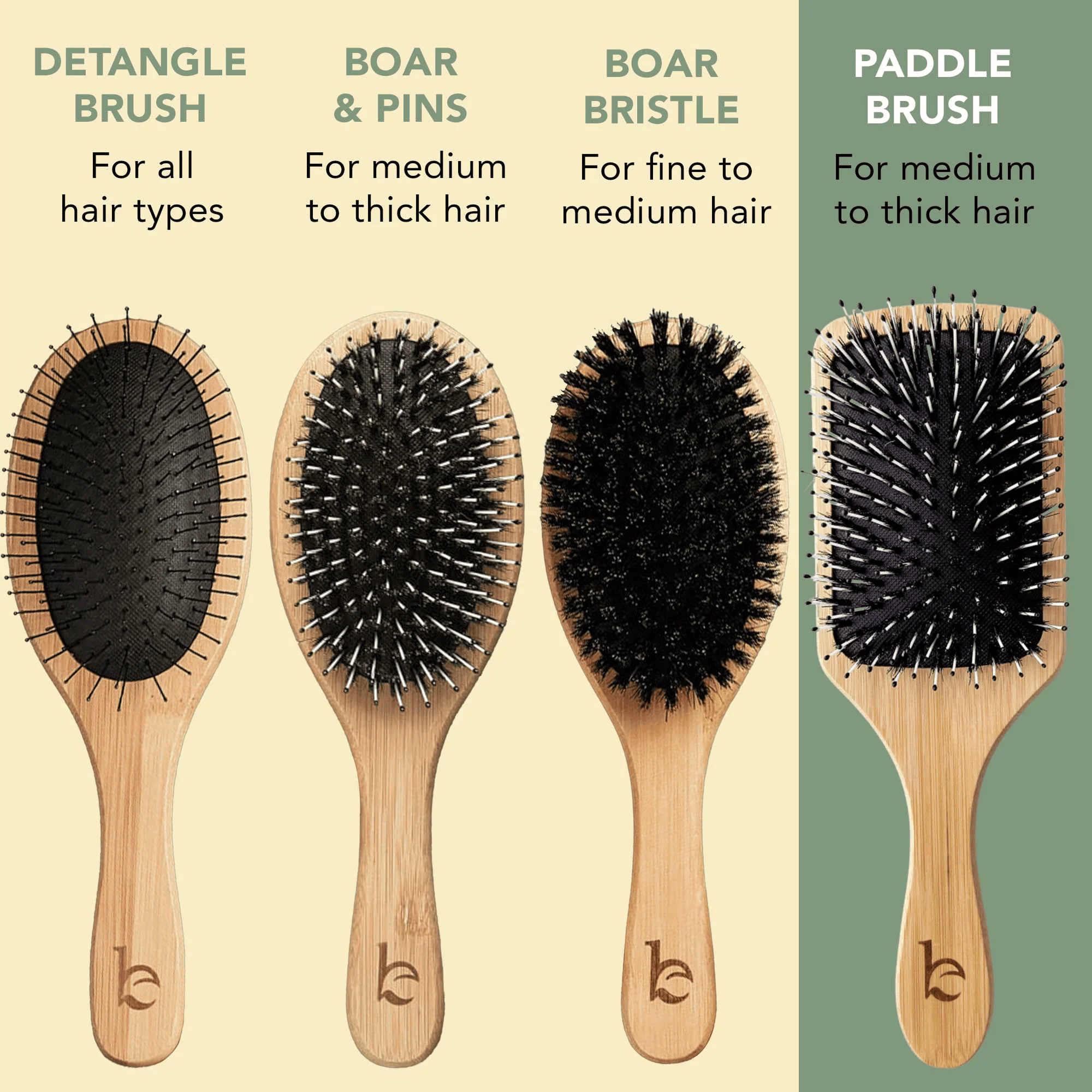 Paddle Boar Bristle Hair Brush - Image 8