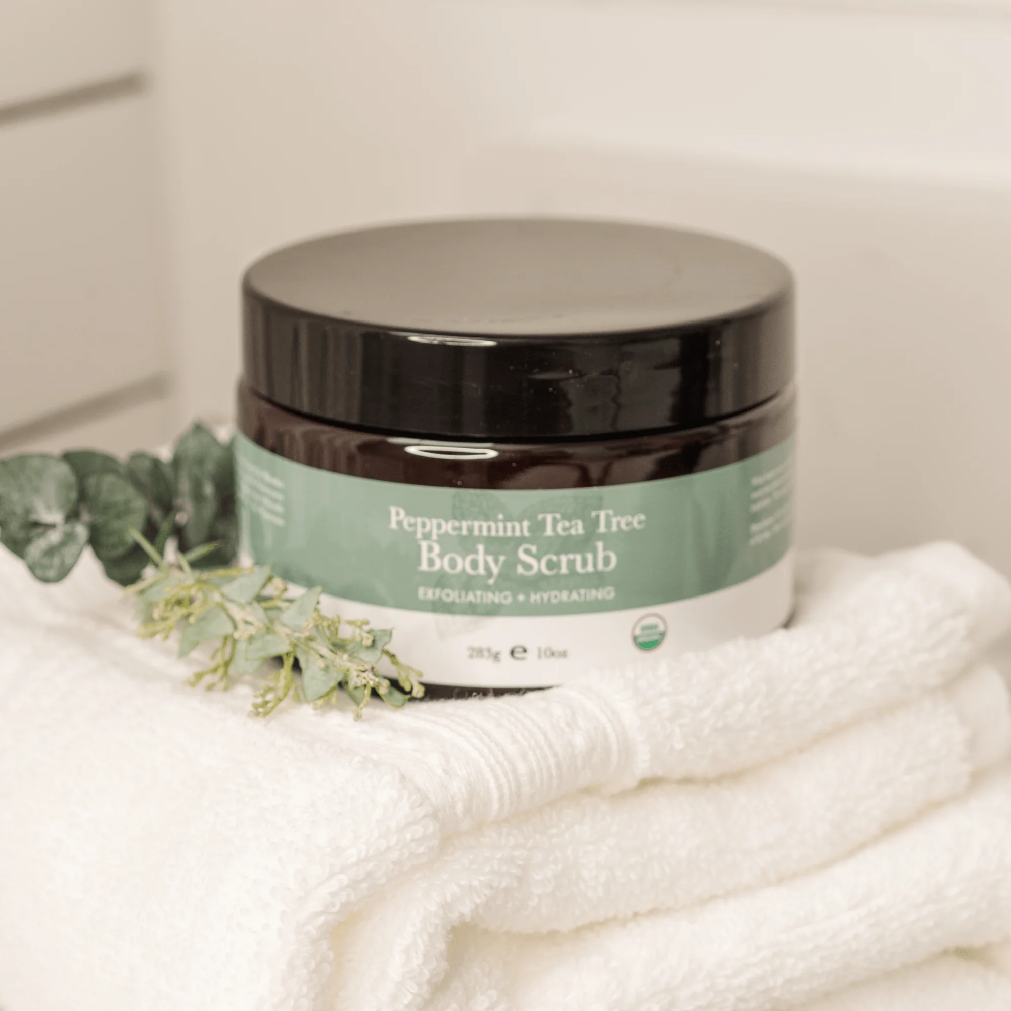 Peppermint Tea Tree Body Scrub - Image 4