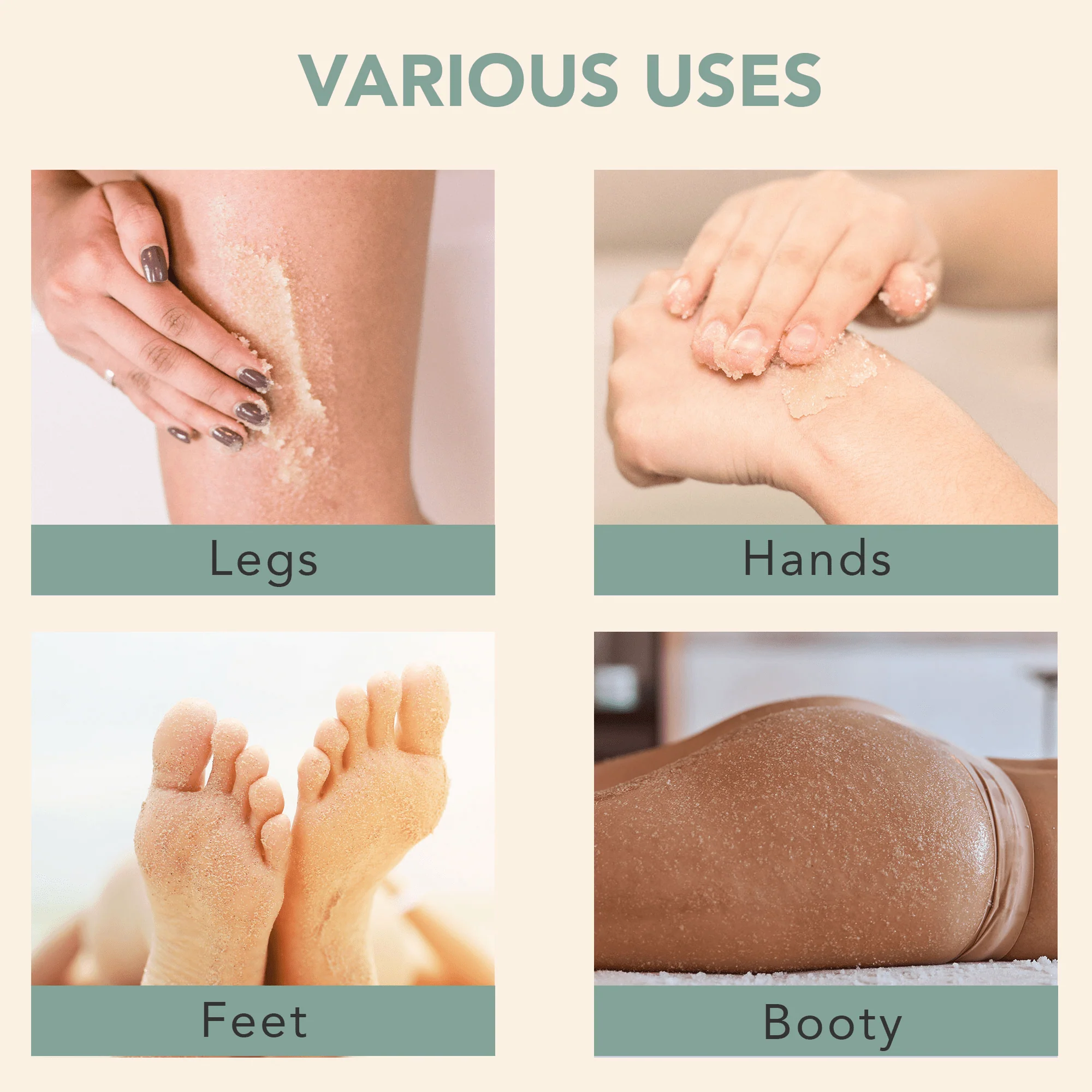 Peppermint Tea Tree Body Scrub - Image 5