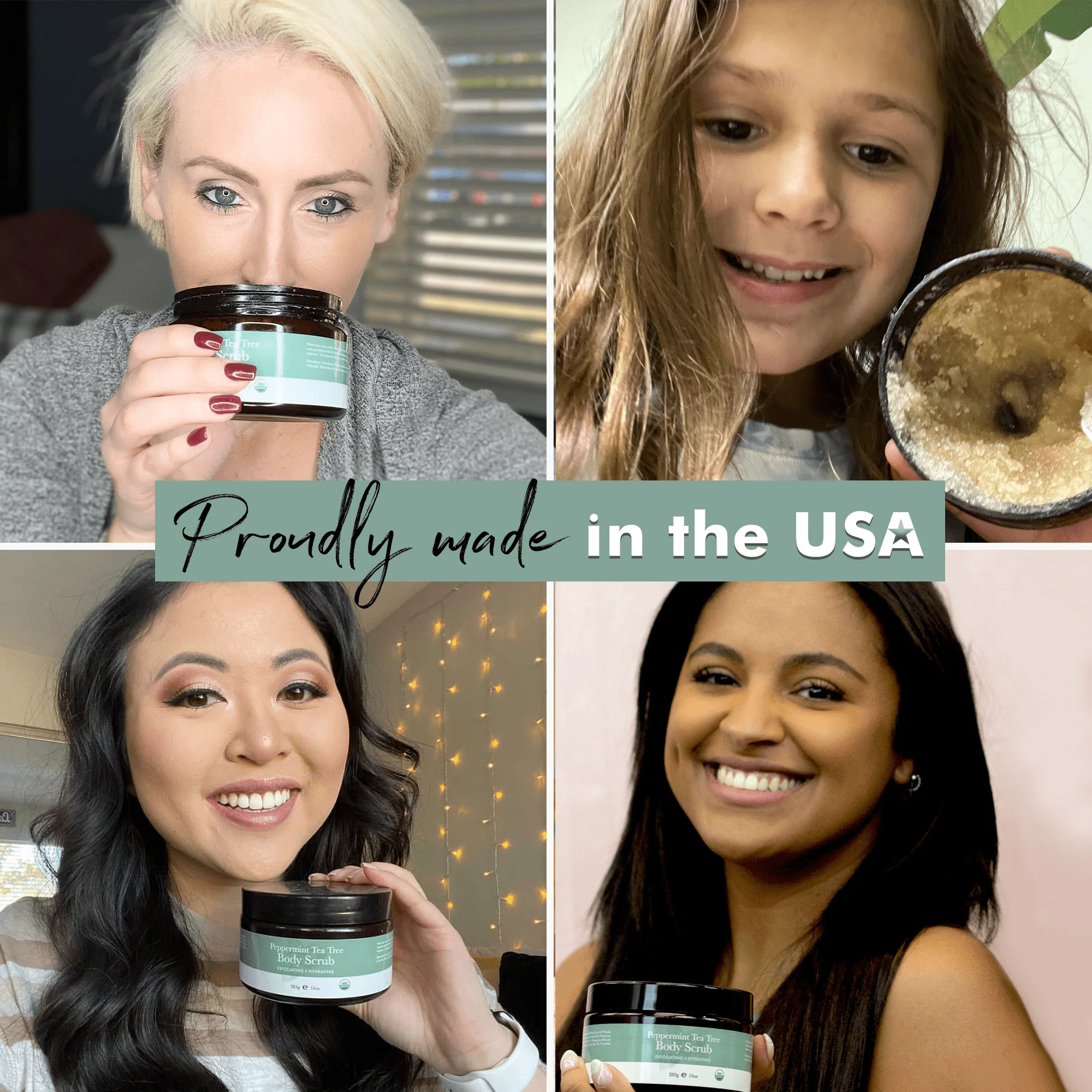 Peppermint Tea Tree Body Scrub - Image 9