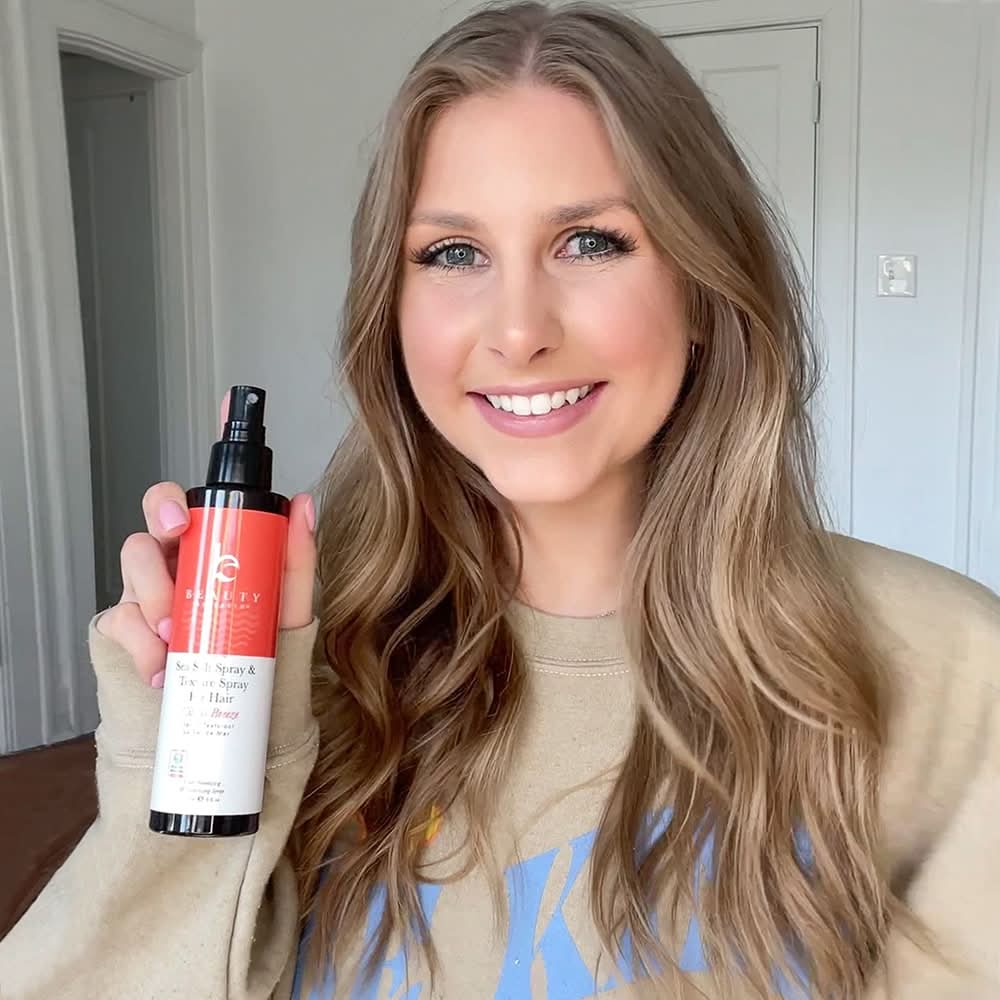 Sea Salt Spray Hair Texturizer - Citrus Breeze - Image 4
