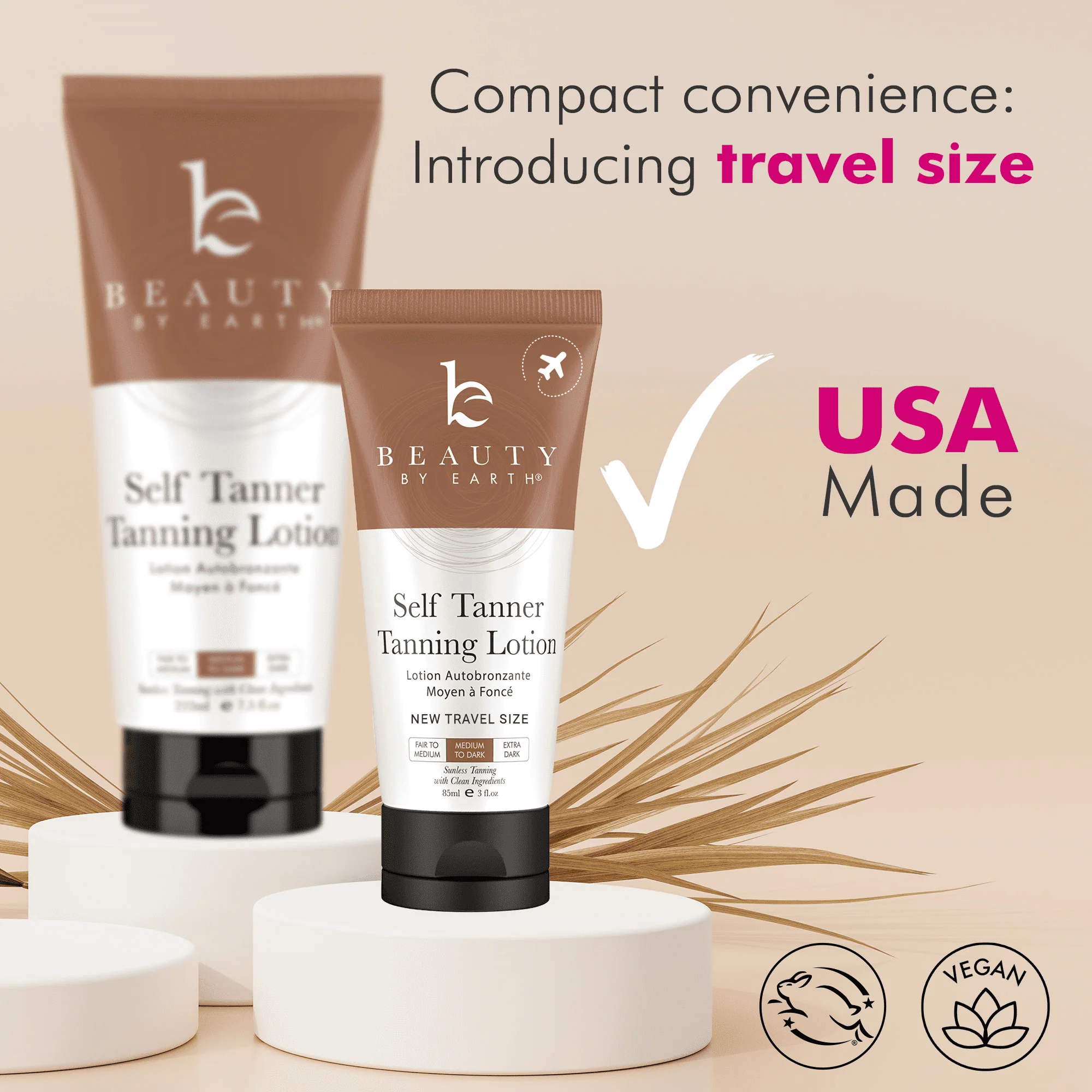 Self Tanner Body Lotion (Travel Size) - Image 6