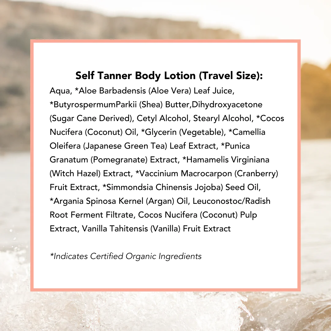 Self Tanner Body Lotion Travel Size - Fair to Medium (APPFREEBIE) - Image 4