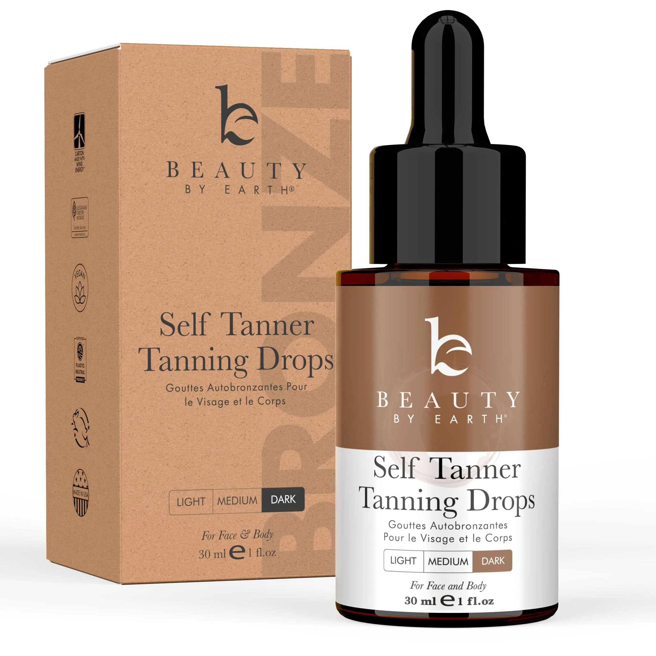 Self Tanner Drops (Dark) - Image 15