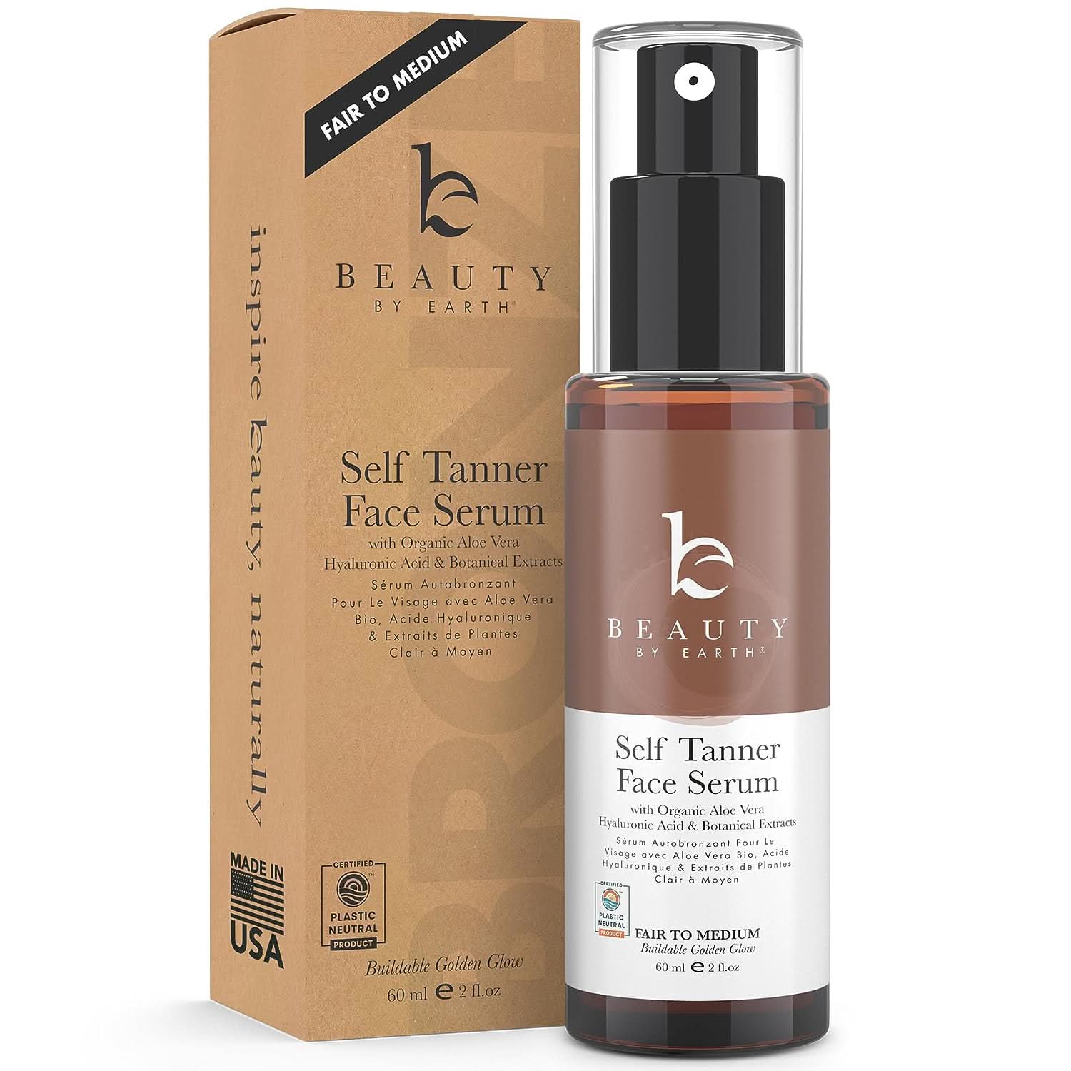 Self Tanner Face Serum (Fair to Medium) - Image 10