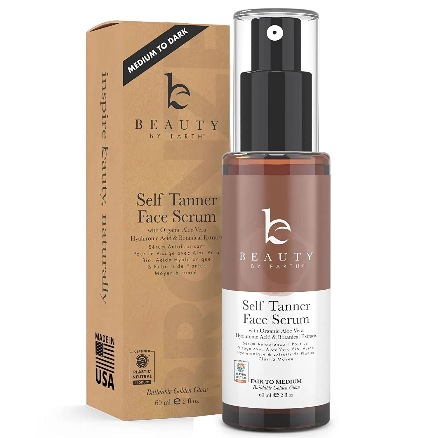 Self Tanner Face Serum (Medium to Dark) - Image 10