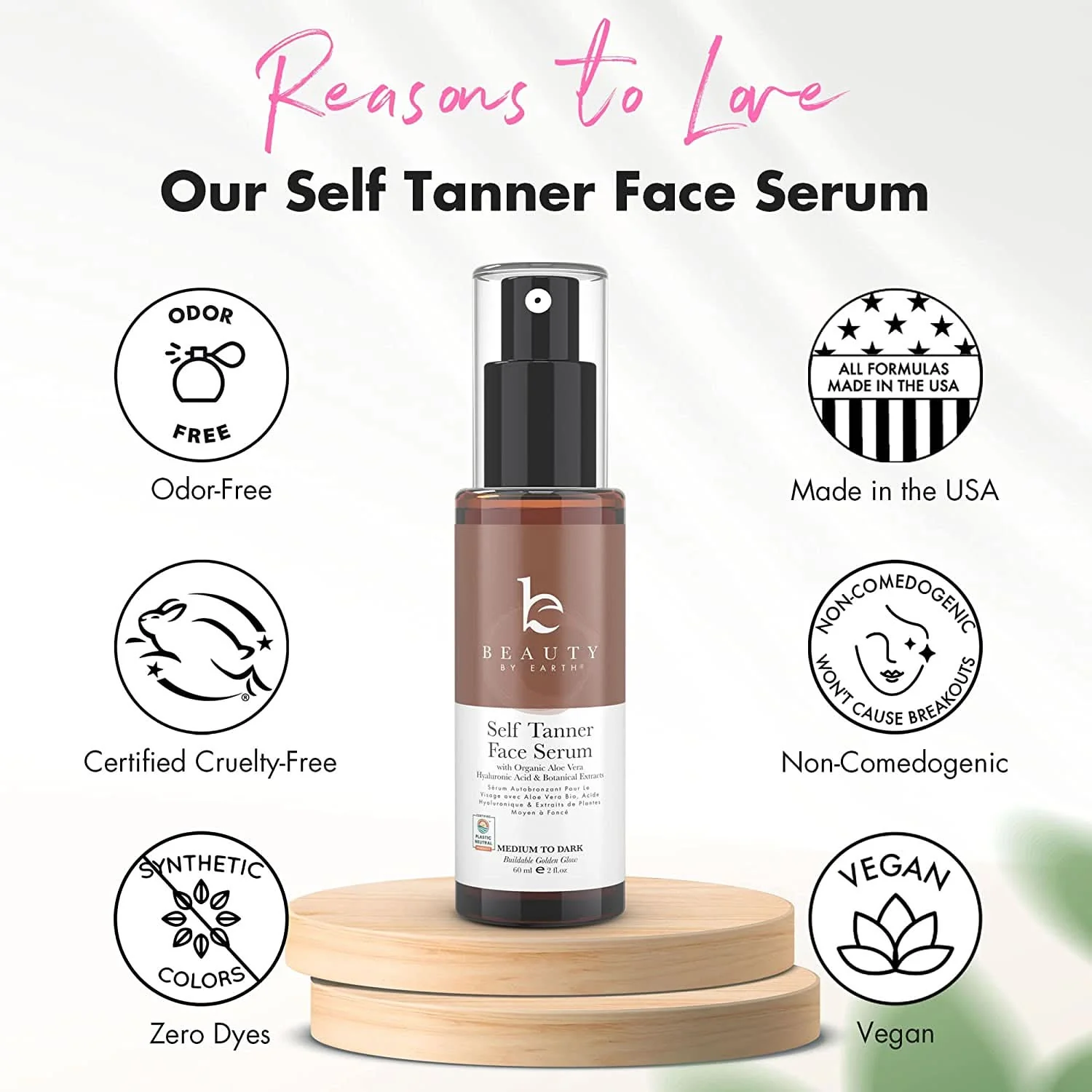 Self Tanner Face Serum (Medium to Dark) - Image 5