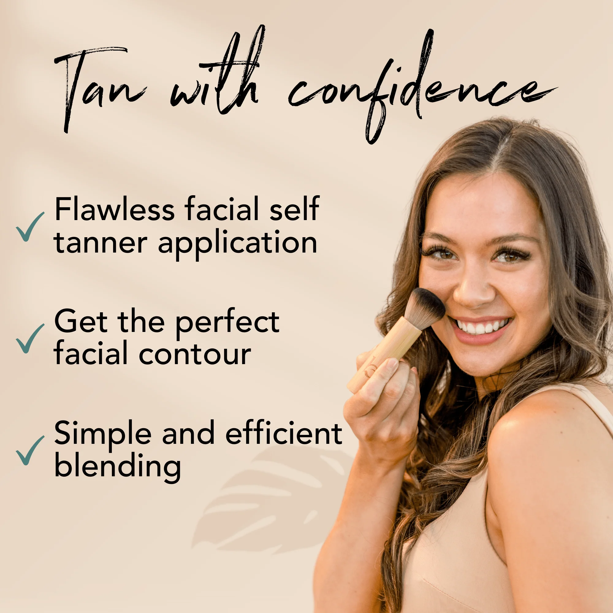 Self Tanner Kabuki Facial Brush (SECRET DEAL) - Image 9