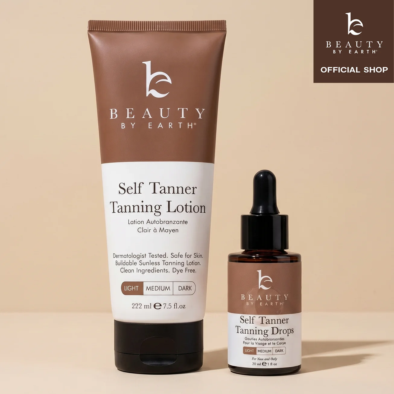 Self Tanner Lotion and Drops Duo Bundle - Image 10