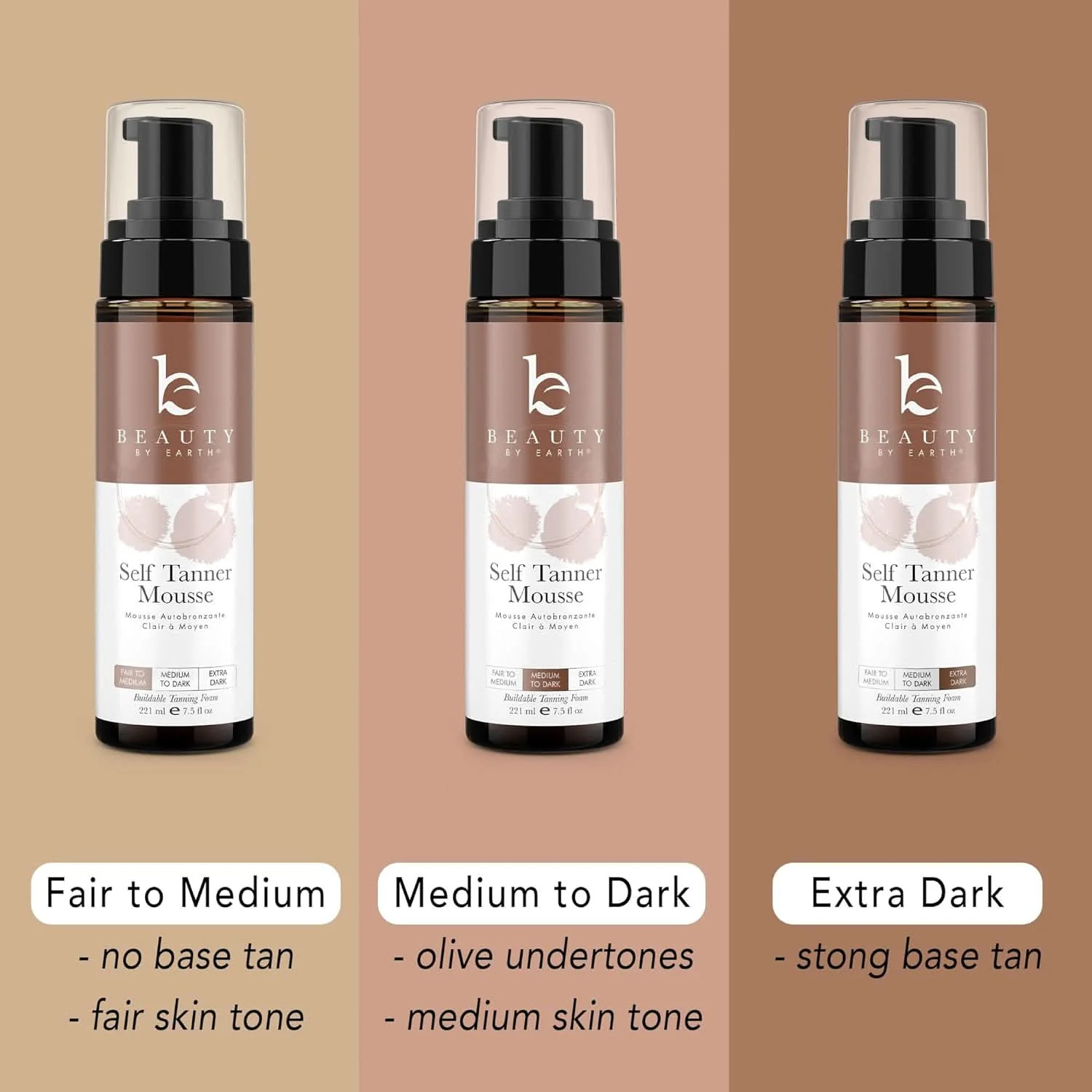 Self Tanner Mousse (Dark) - Image 5