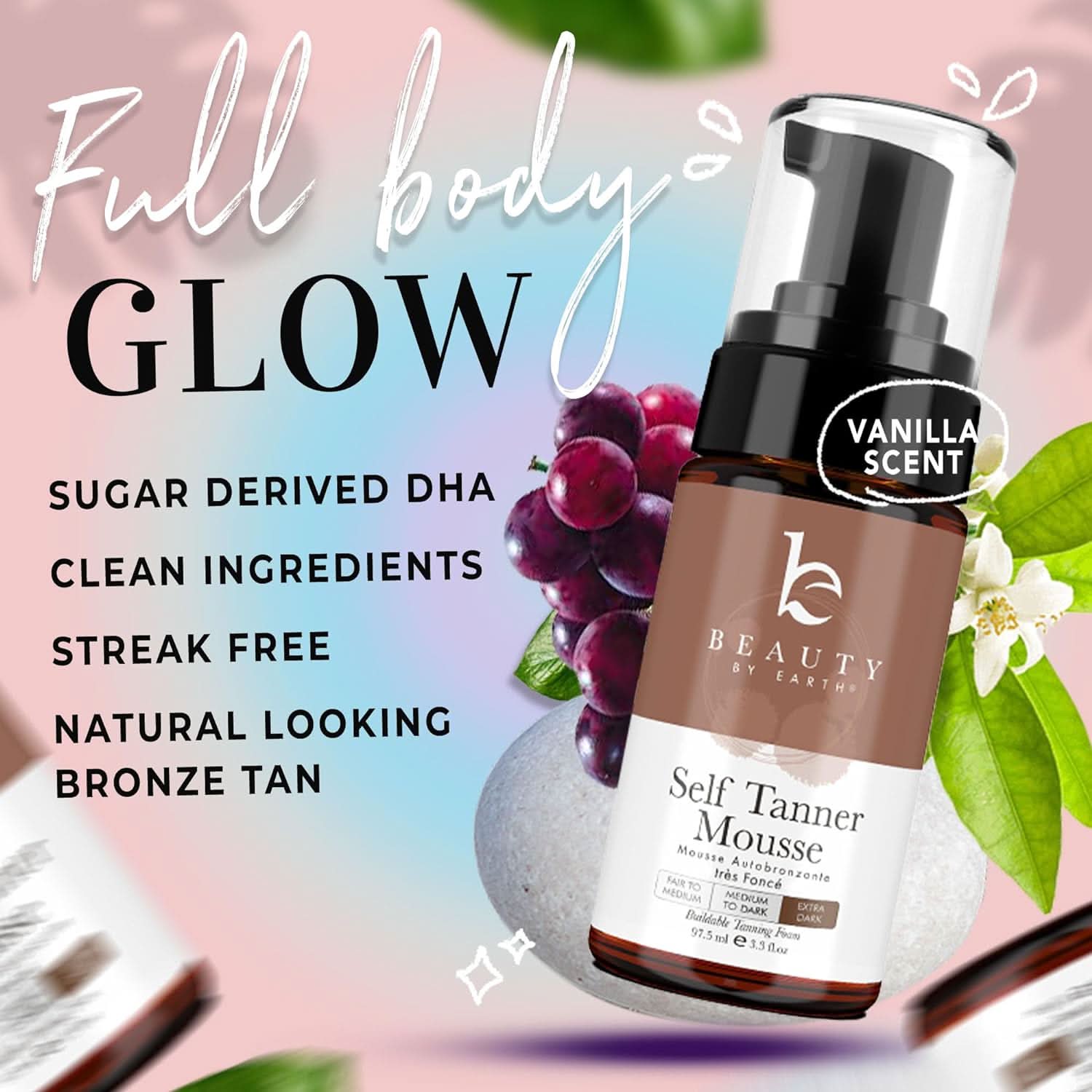 Self Tanner Mousse (Dark) - Image 7