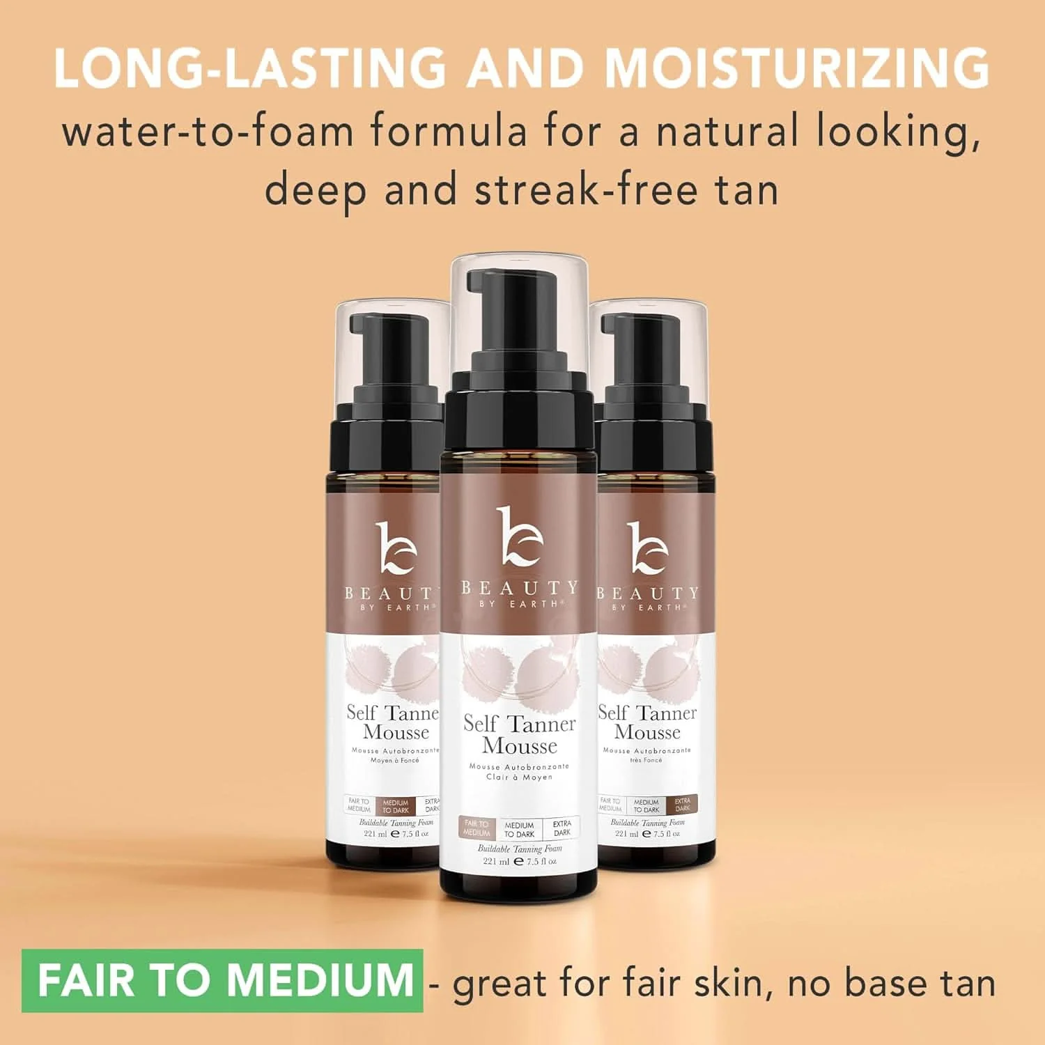 Self Tanner Mousse (Light) - Image 7