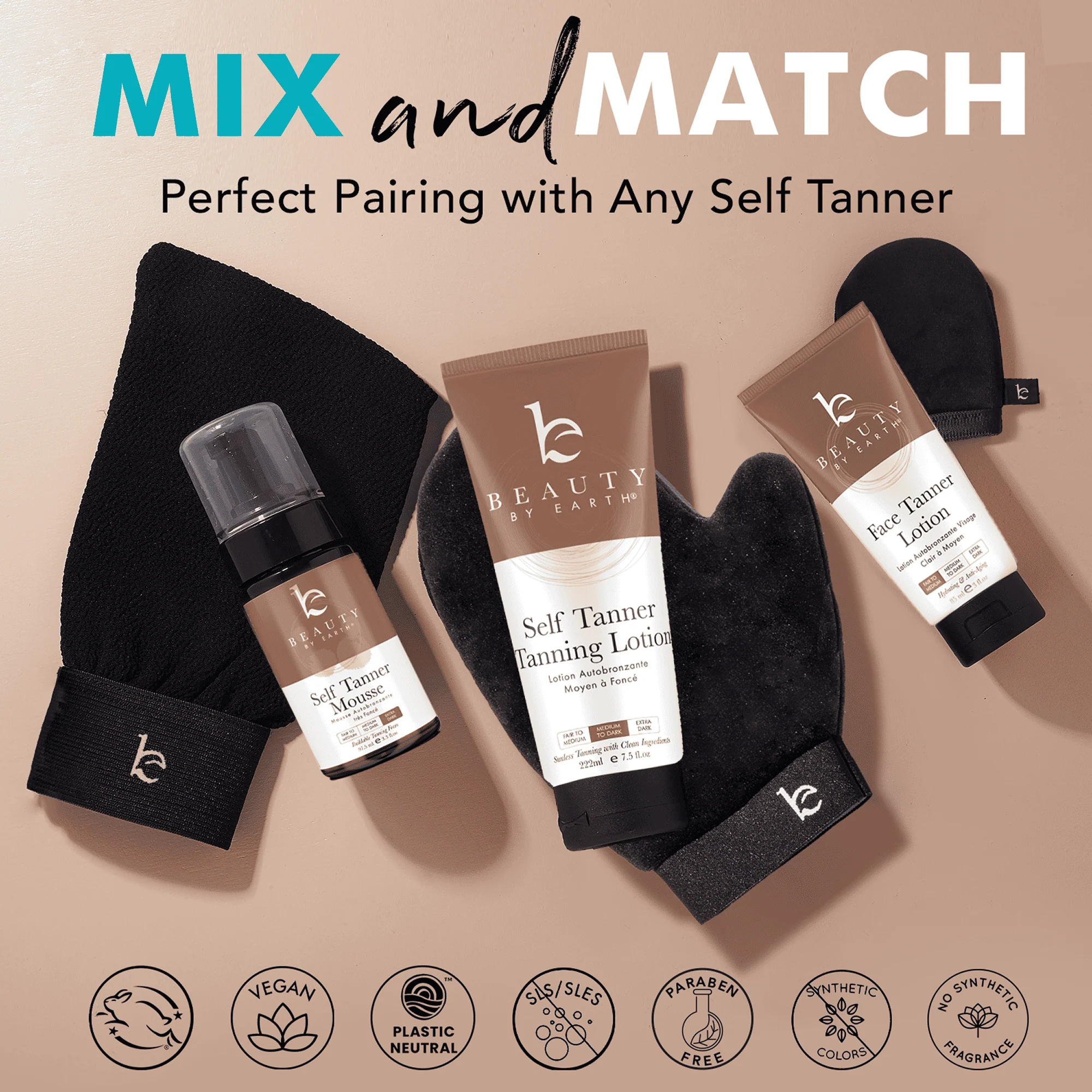 Self Tanning Application Kit (3-Piece Set) - Image 6