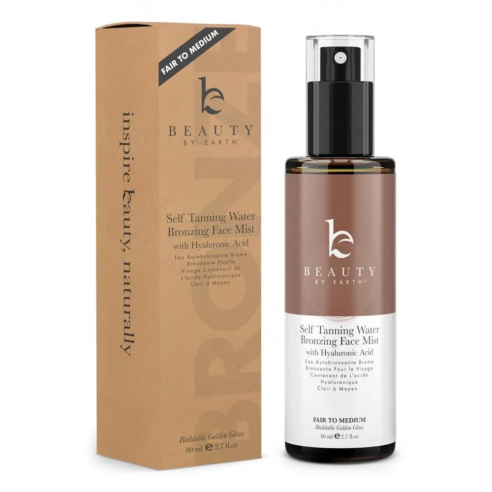 Self Tanning Water Bronzing Face Mist (Fair to Medium) - Image 8